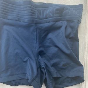Navy nike pro spandex